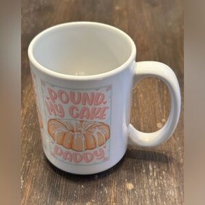 EUC funny Look Human coffee mug.  Very sturdy.